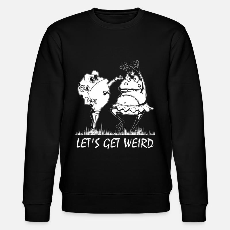 Grenouilles étranges Drôle d’amphibien - Sweat bio CHANGER Stanley/Stella Unisexe - noir