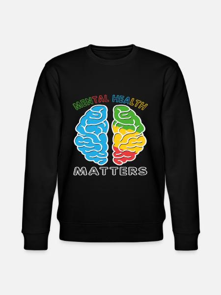 Mental Health Matters - Stanley/Stella CHANGER Unisex Organic Sweatshirt - black
