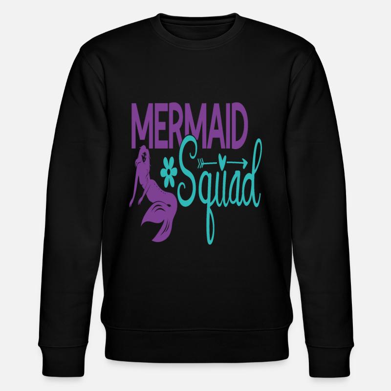Mermaid Squad Citations de sirène - Sweat bio CHANGER Stanley/Stella Unisexe - noir