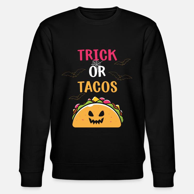 Astuce d’Halloween ou tacos - Sweat bio CHANGER Stanley/Stella Unisexe - noir