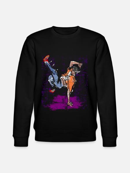 Breakdance Hip Hop - Stanley/Stella CHANGER Unisex Organic Sweatshirt - black