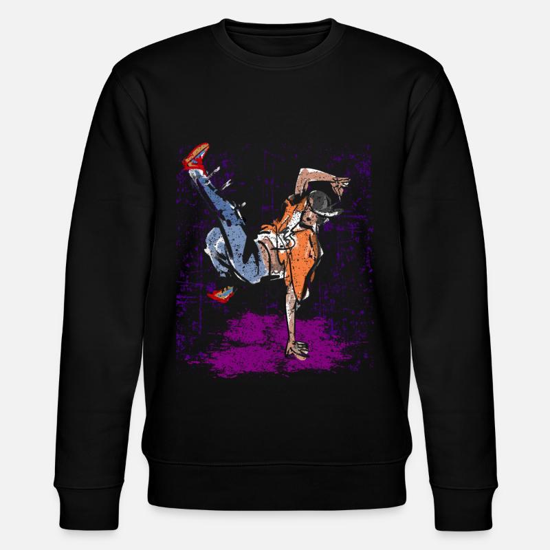 Breakdance hip hop - Sweat bio CHANGER Stanley/Stella Unisexe - noir