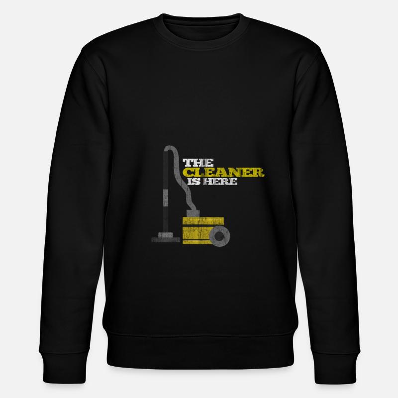 Caretaker cleaner vacuum cleaner - Stanley/Stella CHANGER Unisex Organic Sweatshirt - black