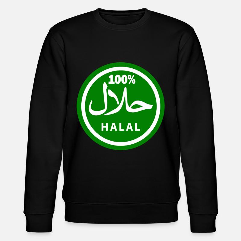 Halal حلال - Stanley/Stella Unisex Bio-Sweatshirt CHANGER  - Schwarz