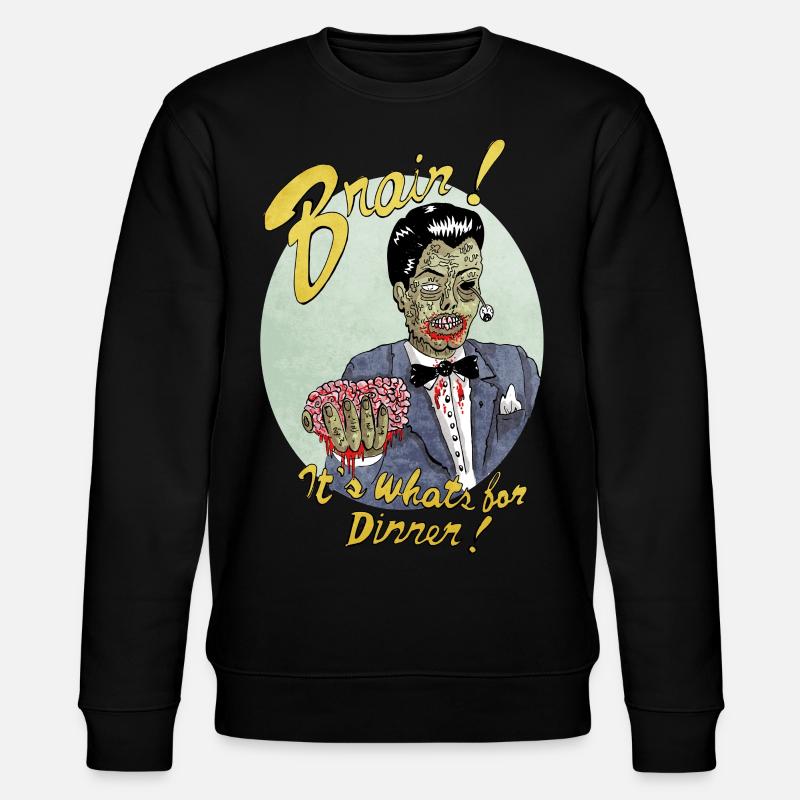 brainitswhatsfordinner - Sweat bio CHANGER Stanley/Stella Unisexe - noir