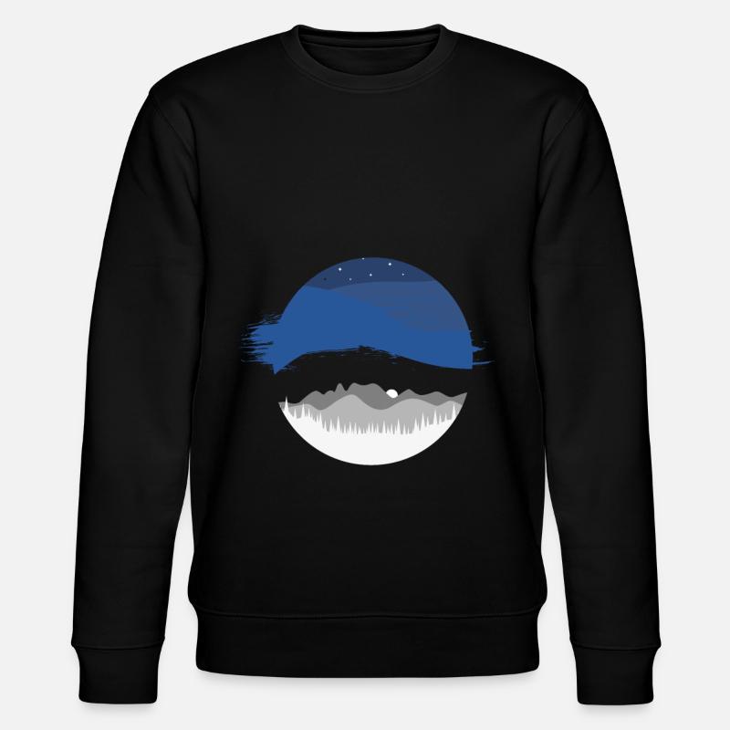 Estonie pays et pays - Sweat bio CHANGER Stanley/Stella Unisexe - noir