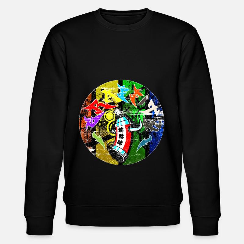 Graffitis - Graffitti - Sweat bio CHANGER Stanley/Stella Unisexe - noir