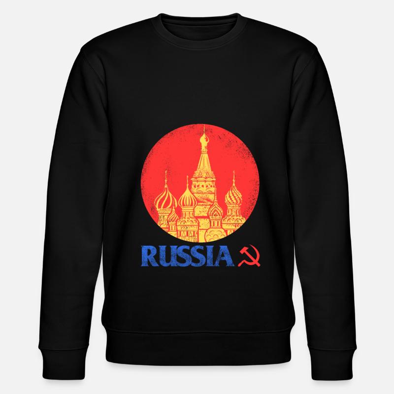 Russie - Sweat bio CHANGER Stanley/Stella Unisexe - noir
