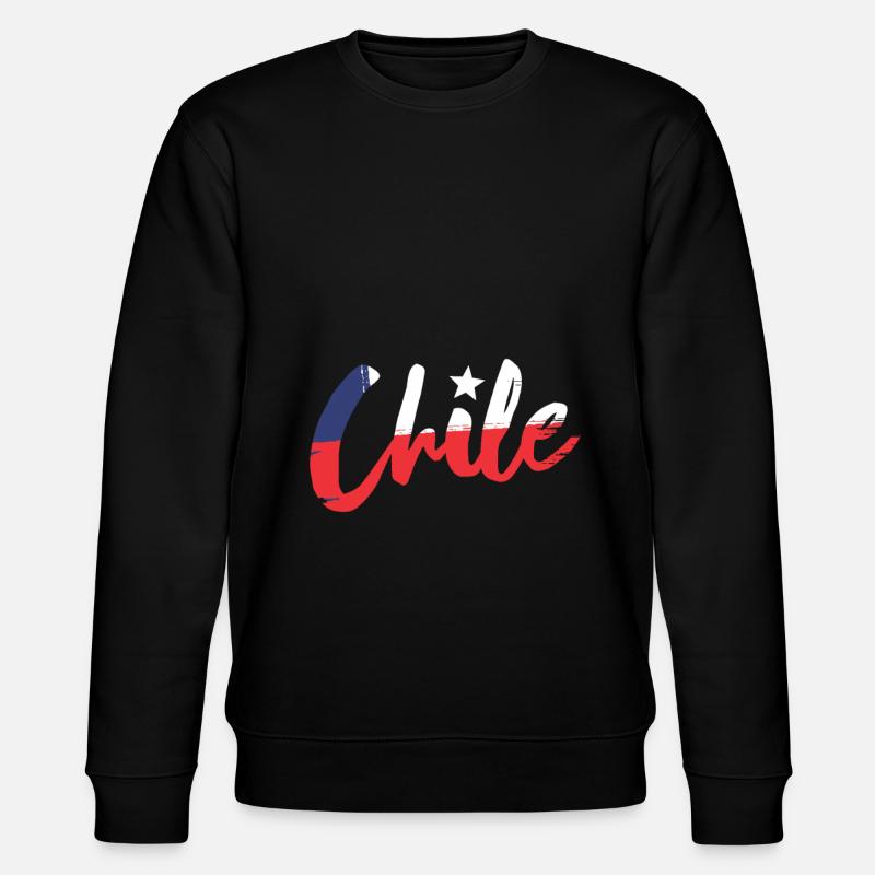 Chile - Stanley/Stella CHANGER Unisex Organic Sweatshirt - black