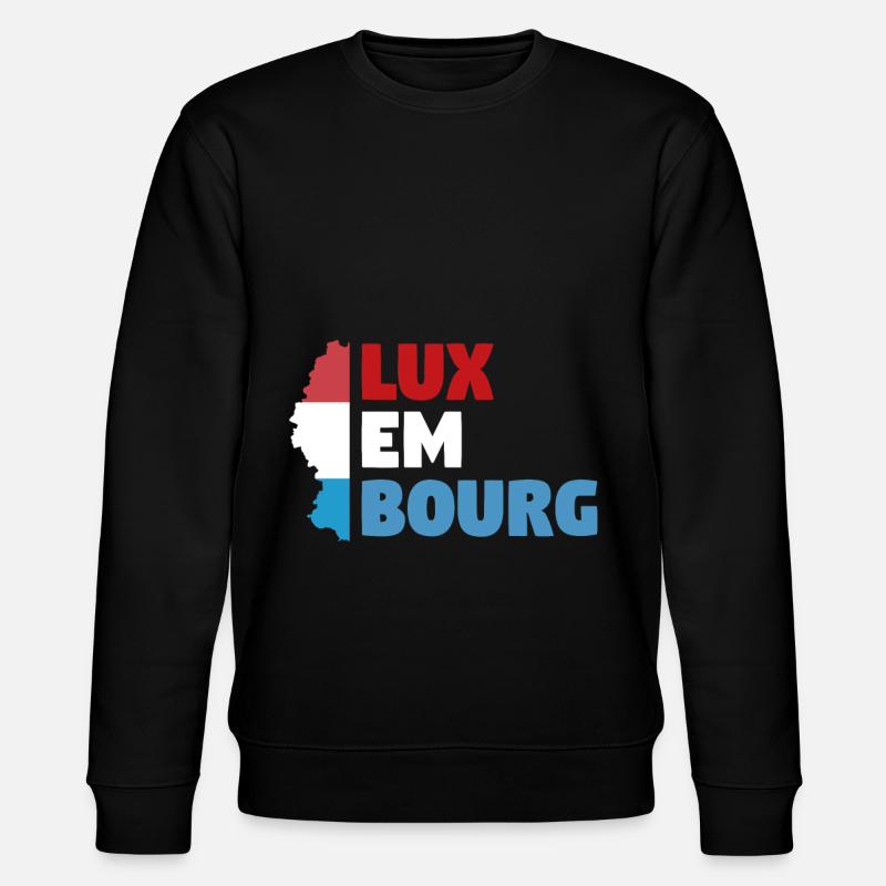 Luxembourg - Stanley/Stella CHANGER Unisex Organic Sweatshirt - black