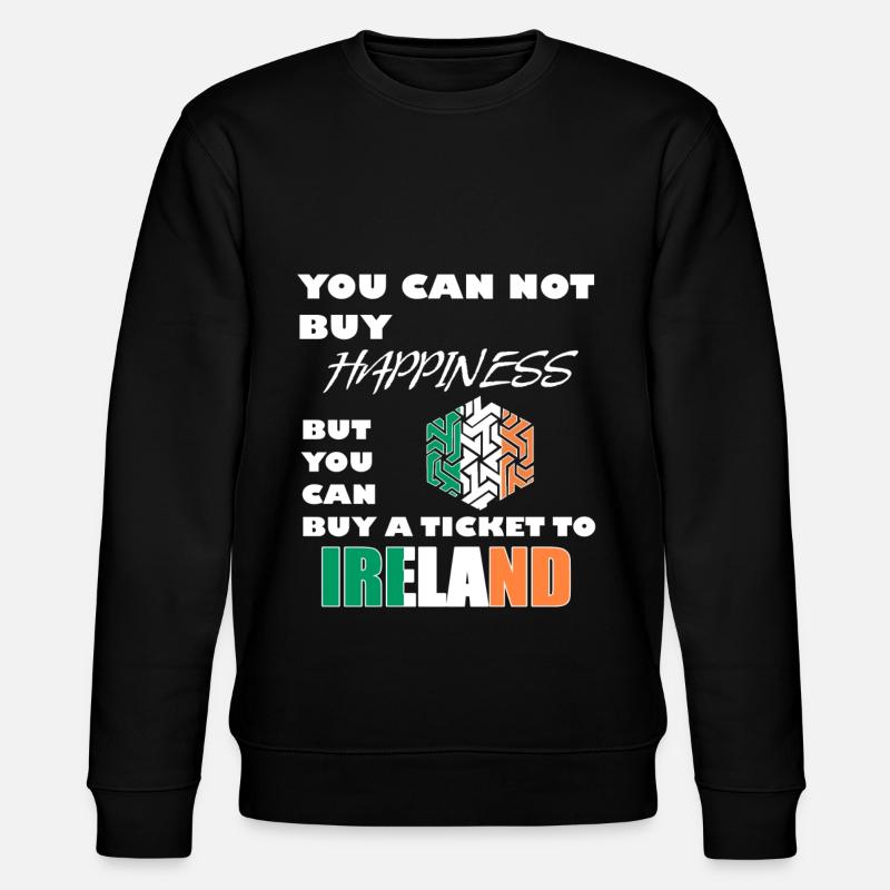 Ireland - Stanley/Stella CHANGER Unisex Organic Sweatshirt - black