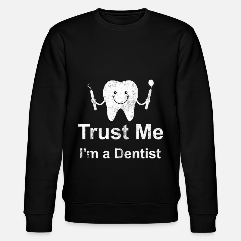 dentist - Stanley/Stella CHANGER Unisex Organic Sweatshirt - black