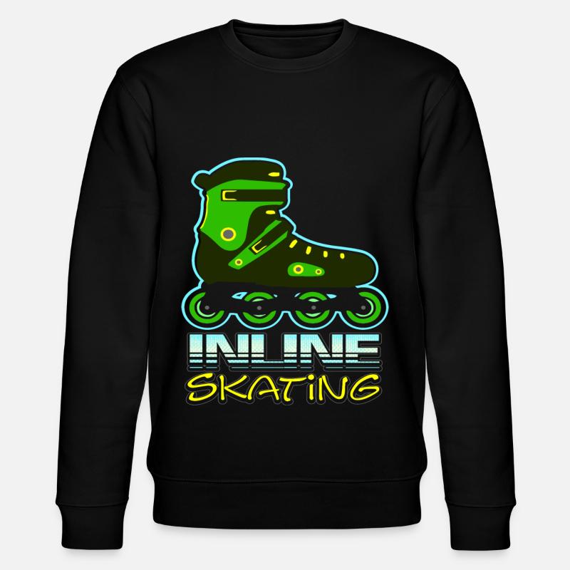 Inline skating - Stanley/Stella Unisex Bio-Sweatshirt CHANGER - Schwarz