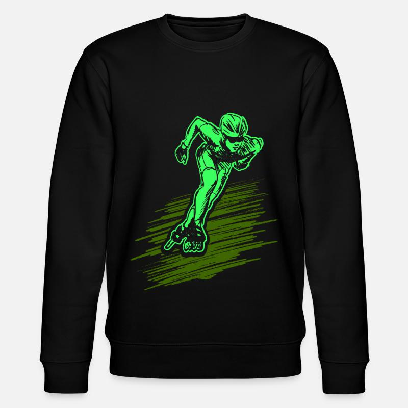 Inline skates - Stanley/Stella CHANGER Unisex Organic Sweatshirt - black