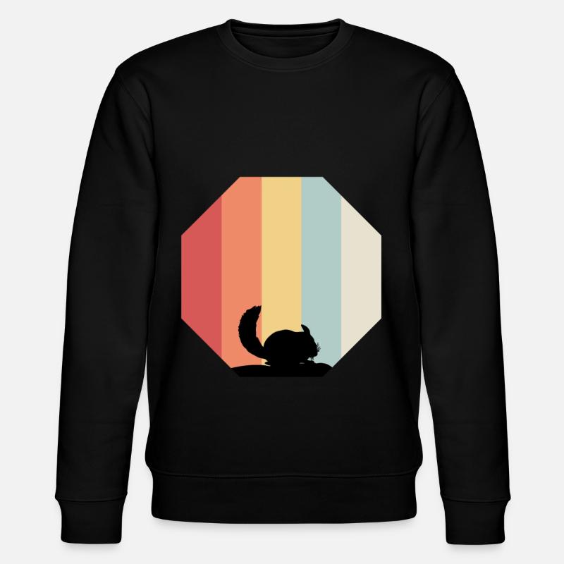 chinchilla - Stanley/Stella CHANGER Unisex Organic Sweatshirt - black