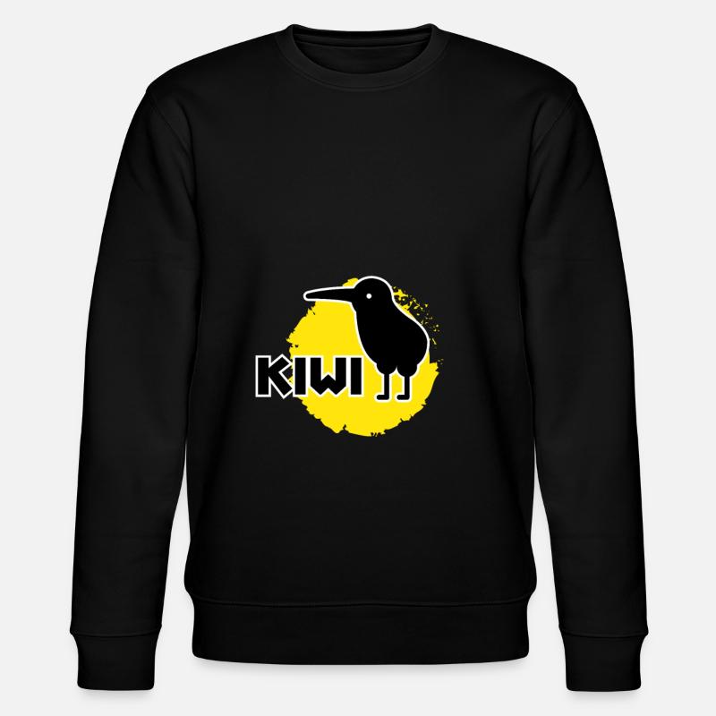 kiwi - Stanley/Stella CHANGER Unisex Organic Sweatshirt - black