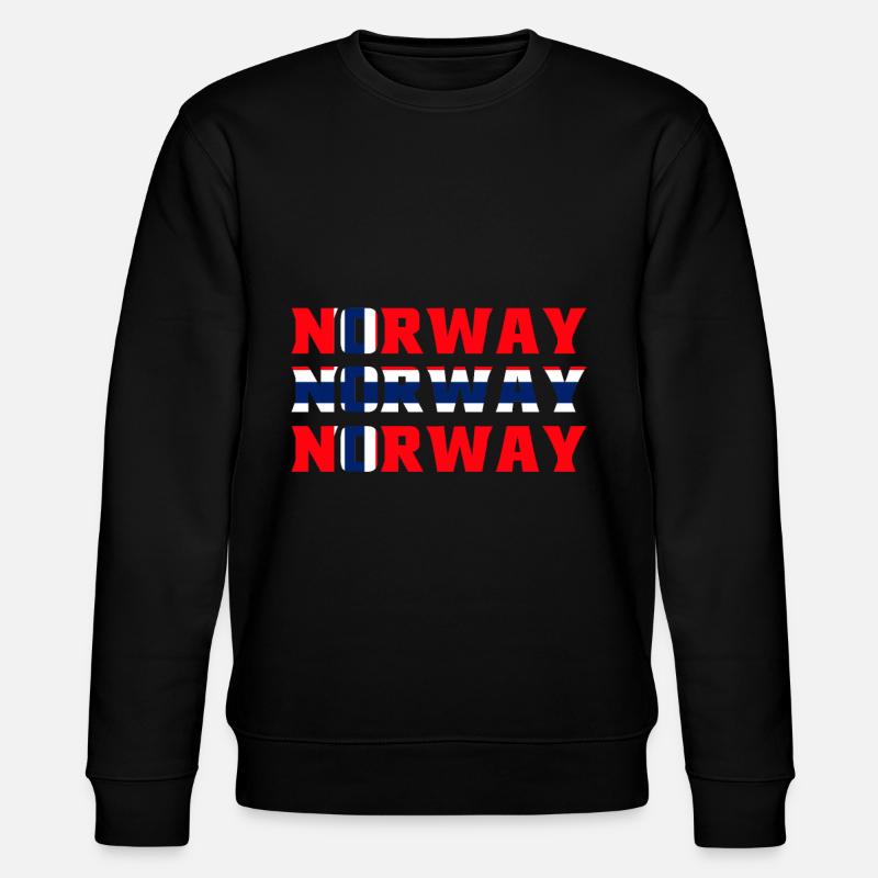 Norvège - Sweat bio CHANGER Stanley/Stella Unisexe - noir