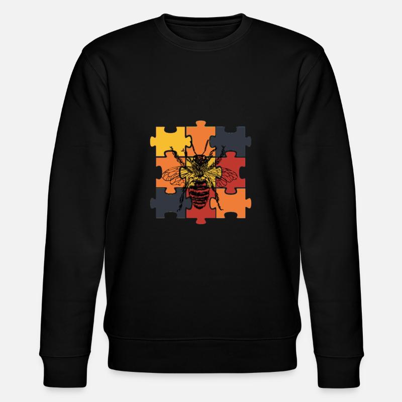 abeille - Sweat bio CHANGER Stanley/Stella Unisexe - noir