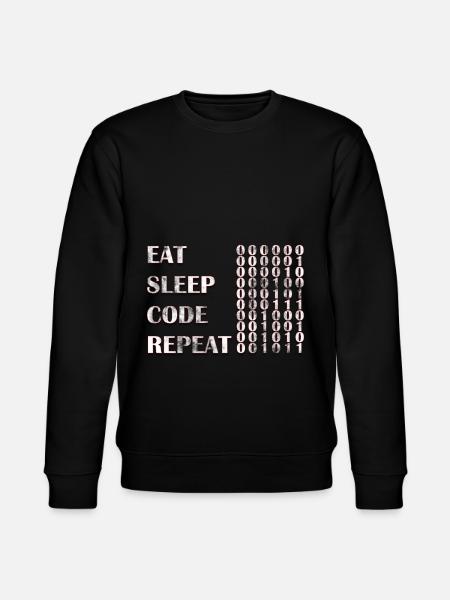 computer programmer - Stanley/Stella CHANGER Unisex Organic Sweatshirt - black