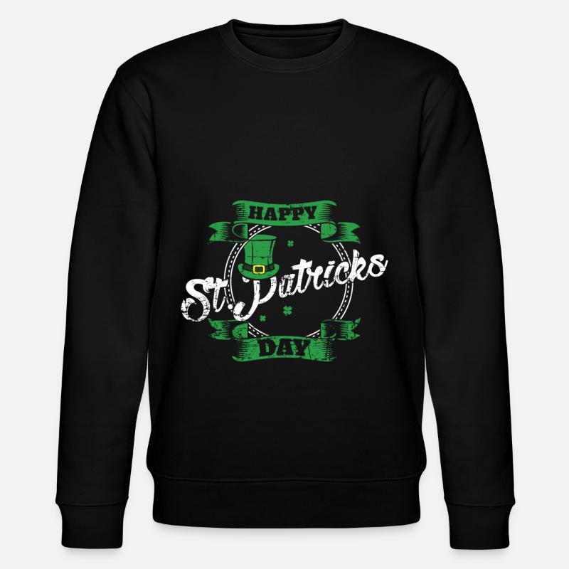 St Patrick’s Day - Sweat bio CHANGER Stanley/Stella Unisexe - noir