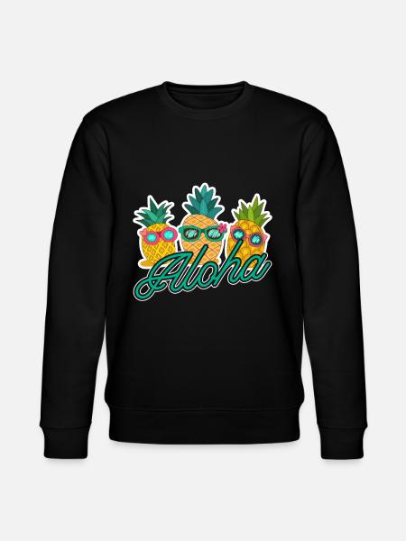 Hawaii - Stanley/Stella Unisex Bio-Sweatshirt CHANGER  - Schwarz