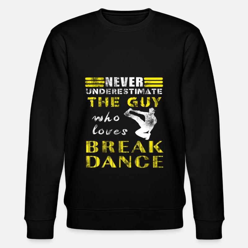 Break Dance - Sweat bio CHANGER Stanley/Stella Unisexe - noir
