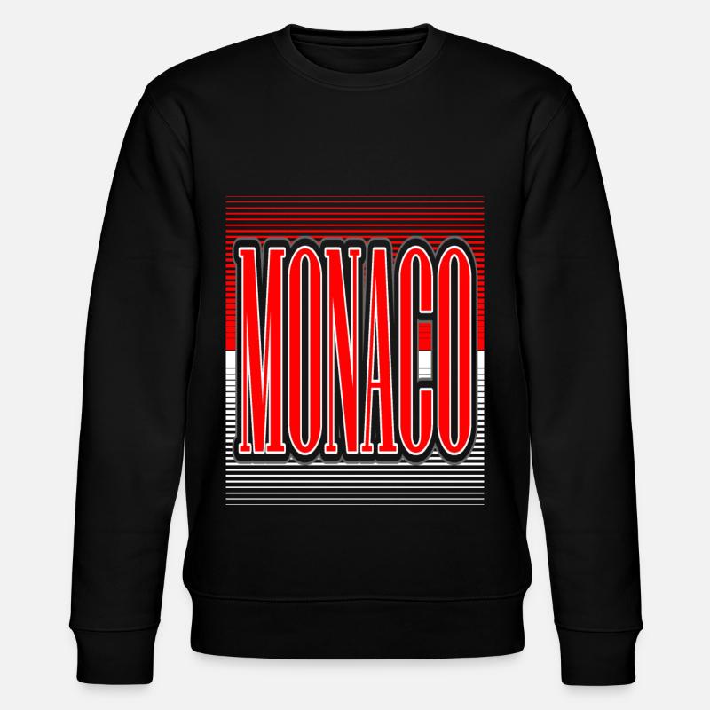 monaco - Stanley/Stella Unisex Bio-Sweatshirt CHANGER - Schwarz