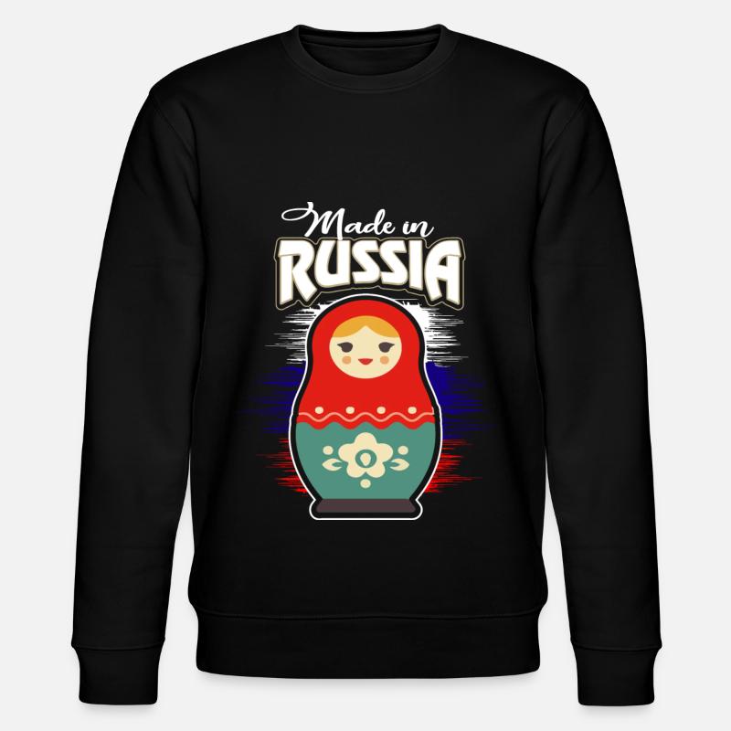 Russie - Sweat bio CHANGER Stanley/Stella Unisexe - noir