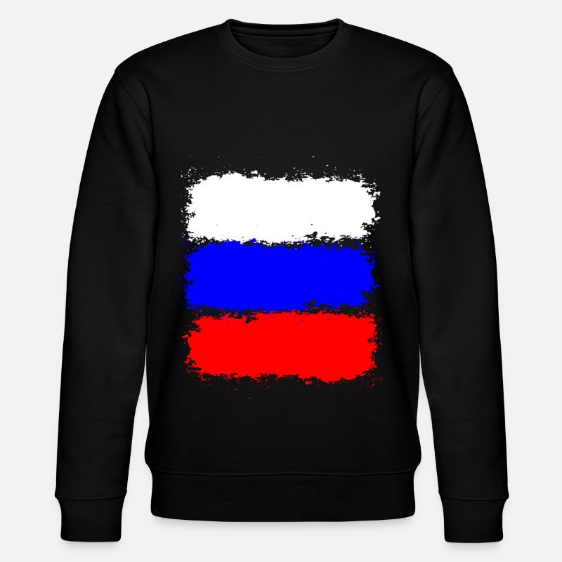 Russie - Sweat bio CHANGER Stanley/Stella Unisexe - noir