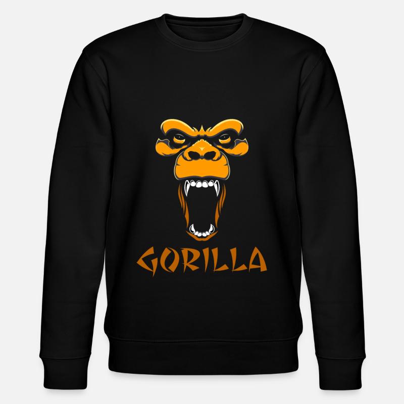 gorille - Sweat bio CHANGER Stanley/Stella Unisexe - noir