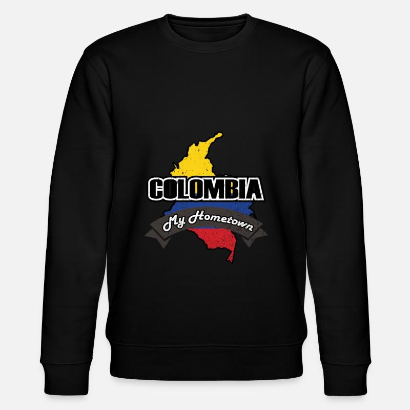 Colombia - Stanley/Stella CHANGER Unisex Organic Sweatshirt - black
