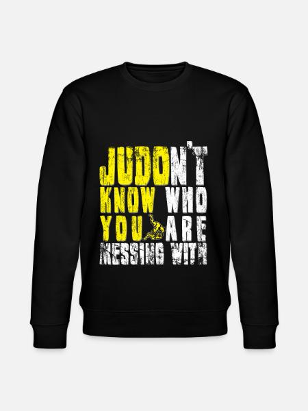 judo - Stanley/Stella CHANGER Unisex Organic Sweatshirt - black