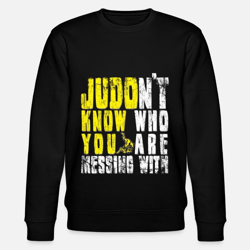 judo - Sweat bio CHANGER Stanley/Stella Unisexe - noir