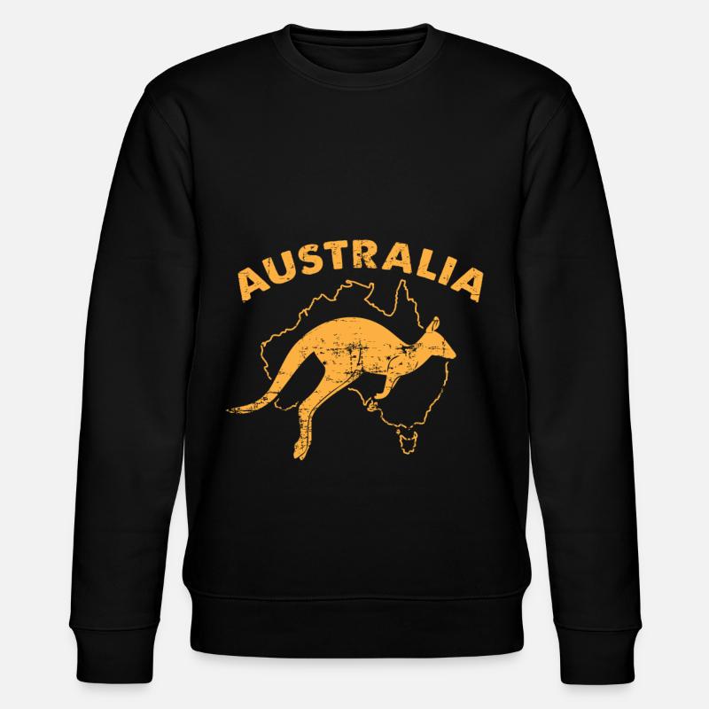 Australia - Stanley/Stella CHANGER Unisex Organic Sweatshirt - black