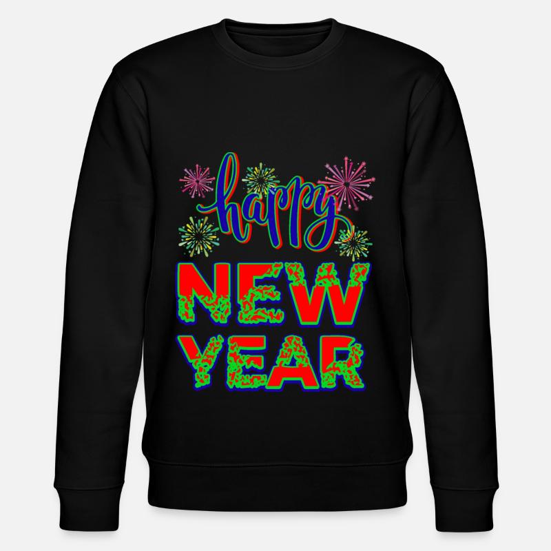 Nouvel An Bonne Année - Sweat bio CHANGER Stanley/Stella Unisexe - noir