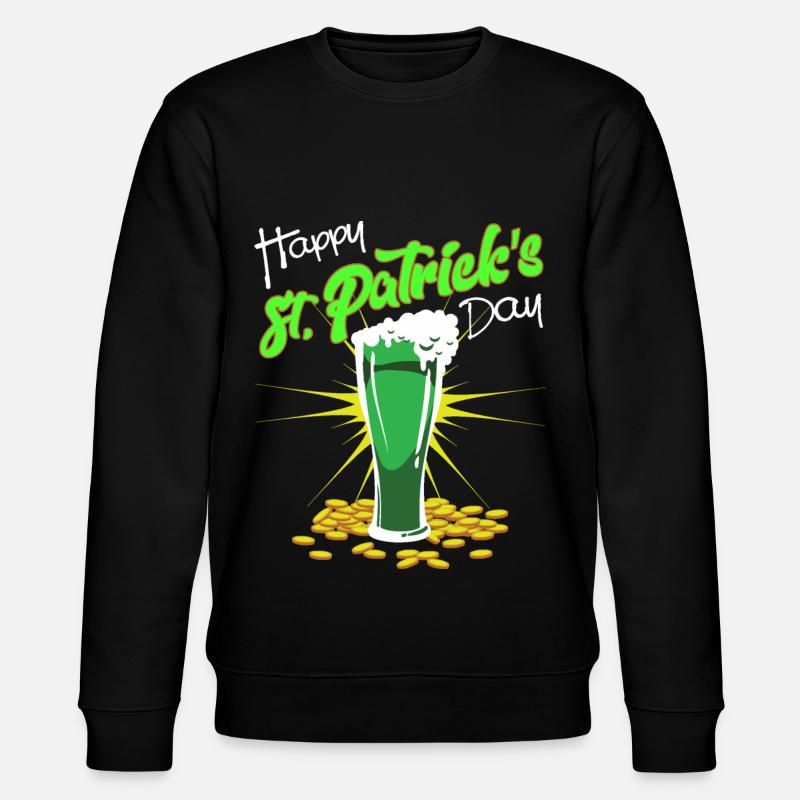 Saint Patrick - Sweat bio CHANGER Stanley/Stella Unisexe - noir