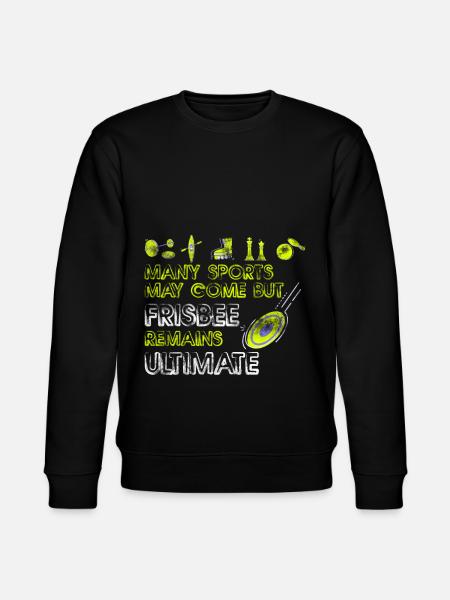 Frisbee - Stanley/Stella CHANGER Unisex Organic Sweatshirt - black