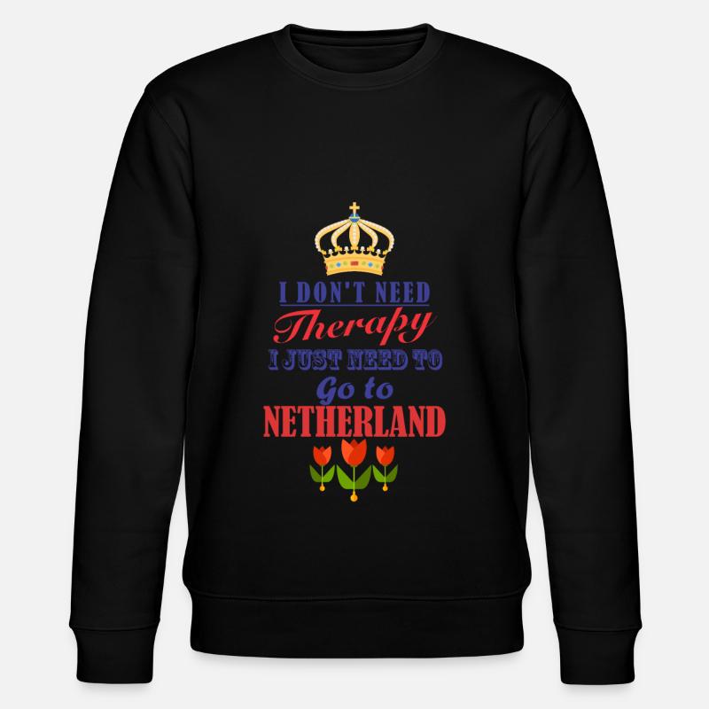 Pays-Bas Hollande - Sweat bio CHANGER Stanley/Stella Unisexe - noir