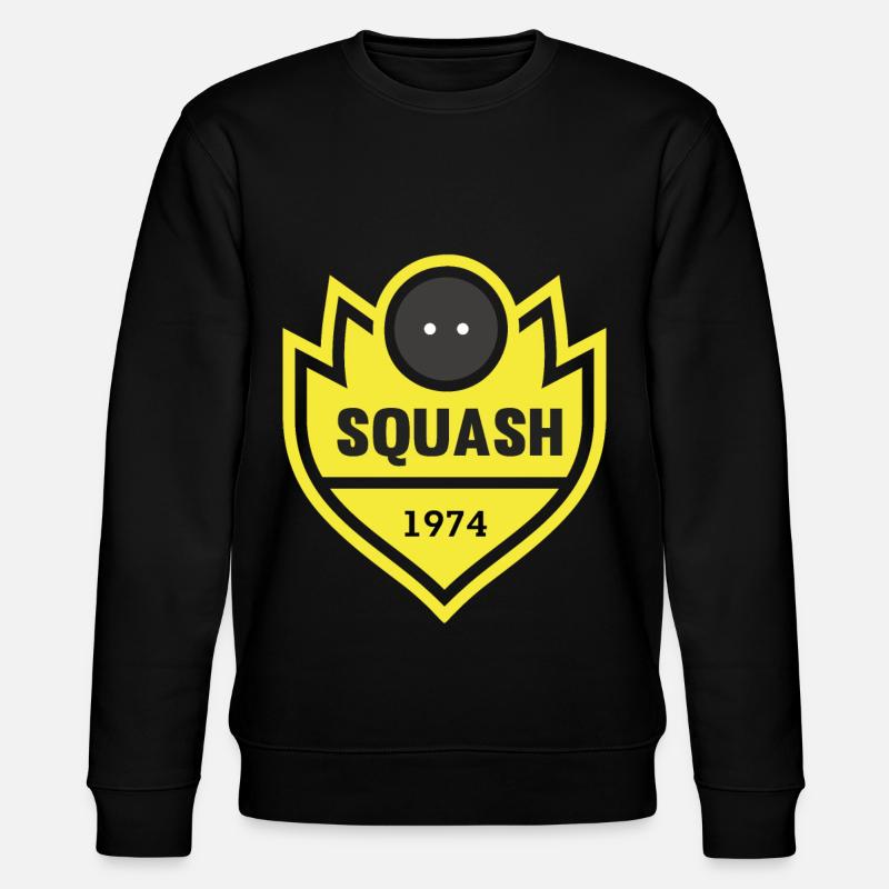 SQUASH - Stanley/Stella Unisex Bio-Sweatshirt CHANGER  - Schwarz