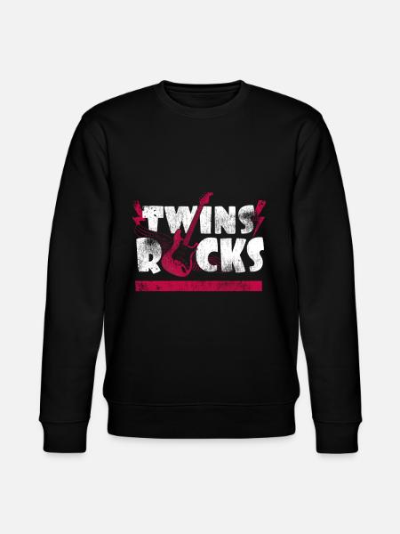 Twins - Stanley/Stella CHANGER Unisex Organic Sweatshirt - black