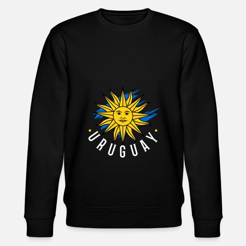 Uruguay - Stanley/Stella CHANGER Unisex Organic Sweatshirt - black