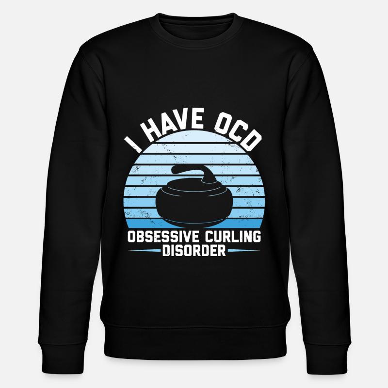 Curling - Sweat bio CHANGER Stanley/Stella Unisexe - noir