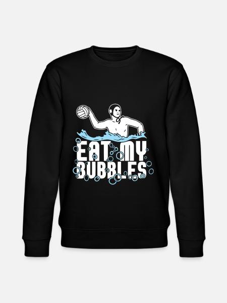 Wasserball - Stanley/Stella Unisex Bio-Sweatshirt CHANGER  - Schwarz