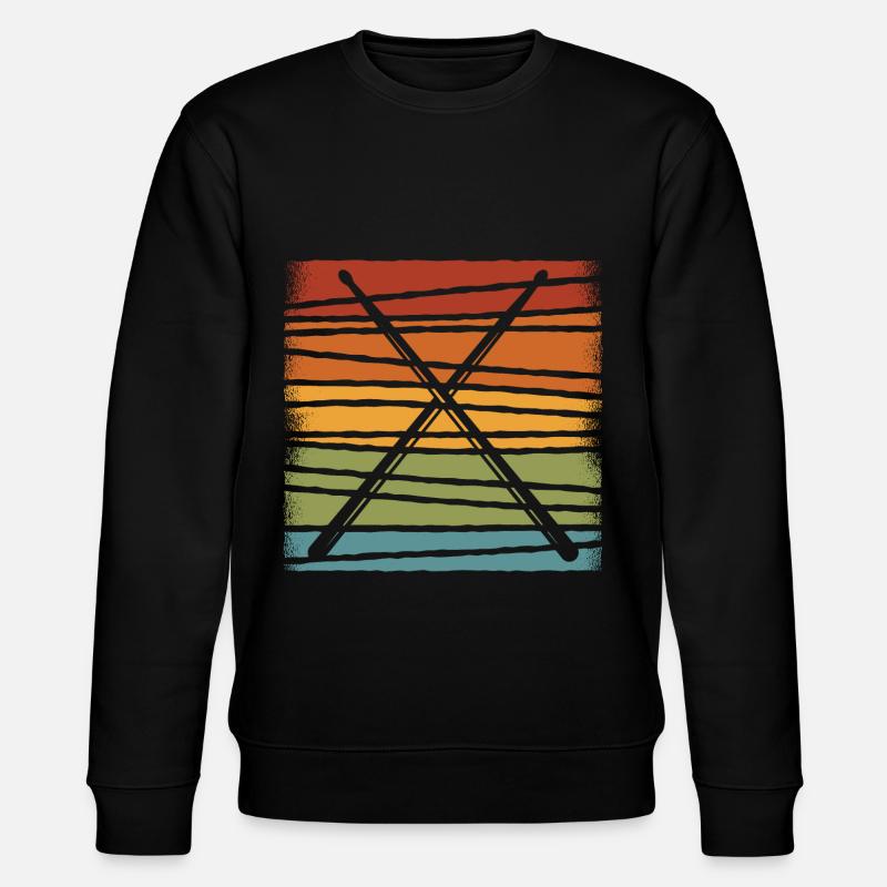 percussion - Stanley/Stella CHANGER Unisex Organic Sweatshirt - black