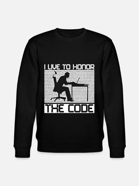 Programmierer Coder Software Entwickler - Stanley/Stella Unisex Bio-Sweatshirt CHANGER  - Schwarz