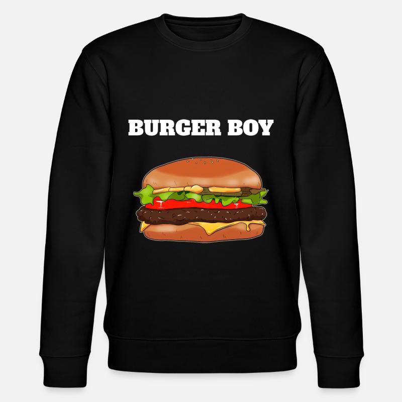 Burger Boy Restauration rapide - Sweat bio CHANGER Stanley/Stella Unisexe - noir