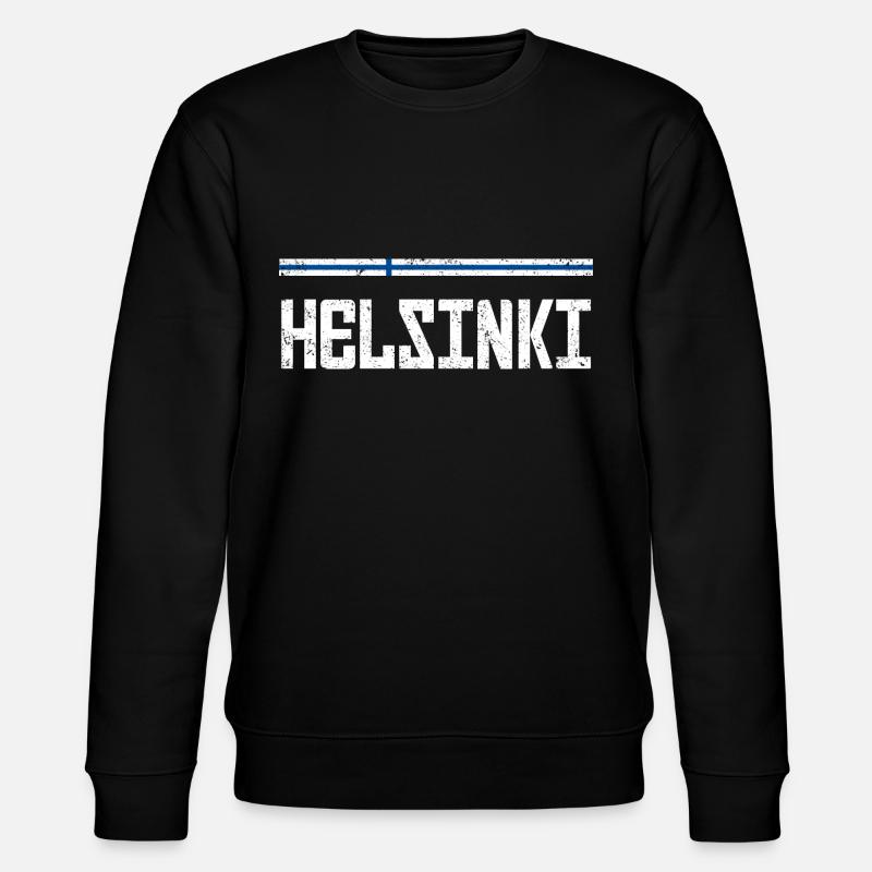 Helsinki - Sweat bio CHANGER Stanley/Stella Unisexe - noir