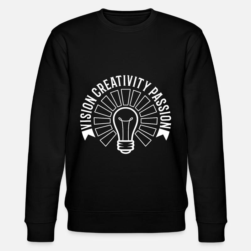 Vision Créativité Passion - Sweat bio CHANGER Stanley/Stella Unisexe - noir