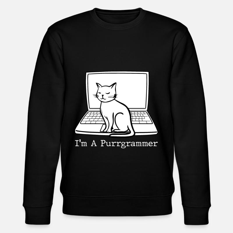 Programmer Coder Software Developer - Stanley/Stella CHANGER Unisex Organic Sweatshirt - black