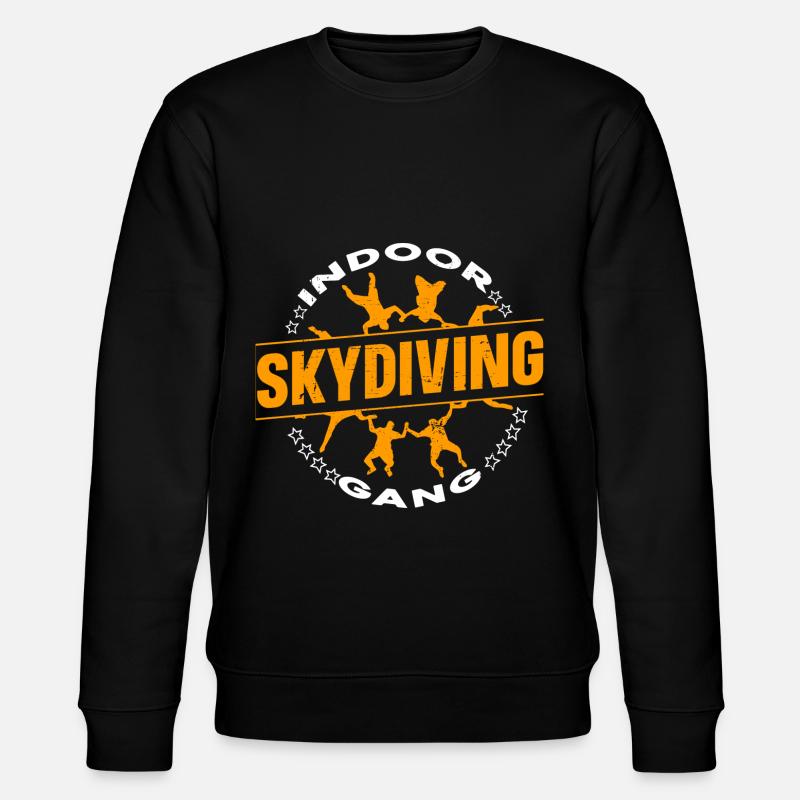 Indoor-Skydiving - Stanley/Stella Unisex Bio-Sweatshirt CHANGER  - Schwarz